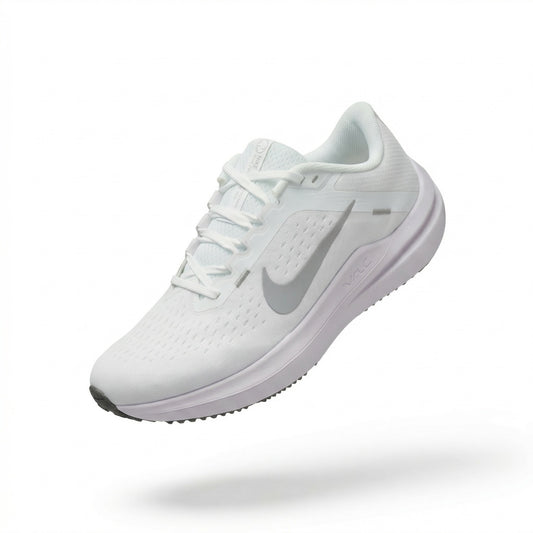 Zoom Running Premium Shoes – Lightweight Sports Sneakers (White)