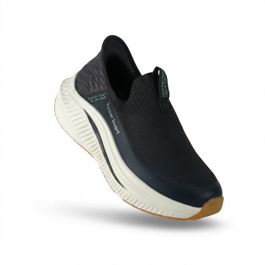 Max Cushion ( 0281 ) ( D.GREY ) HyperBurst Slip-On Sneakers - Premium