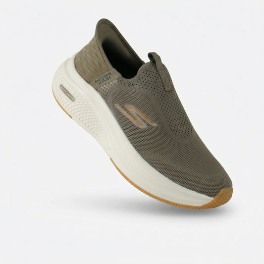Slip-Ins Premium Shoes – F929 Ultra Comfort Slip-On Sneakers (Khaki)