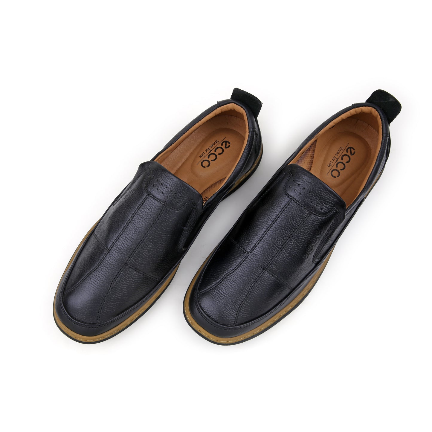 Premium Men’s Casual Shoes SOLES E-35 ( BLACK )