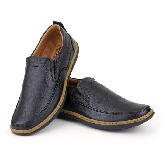 Premium Men’s Casual Shoes SOLES E-71 ( BLACK )