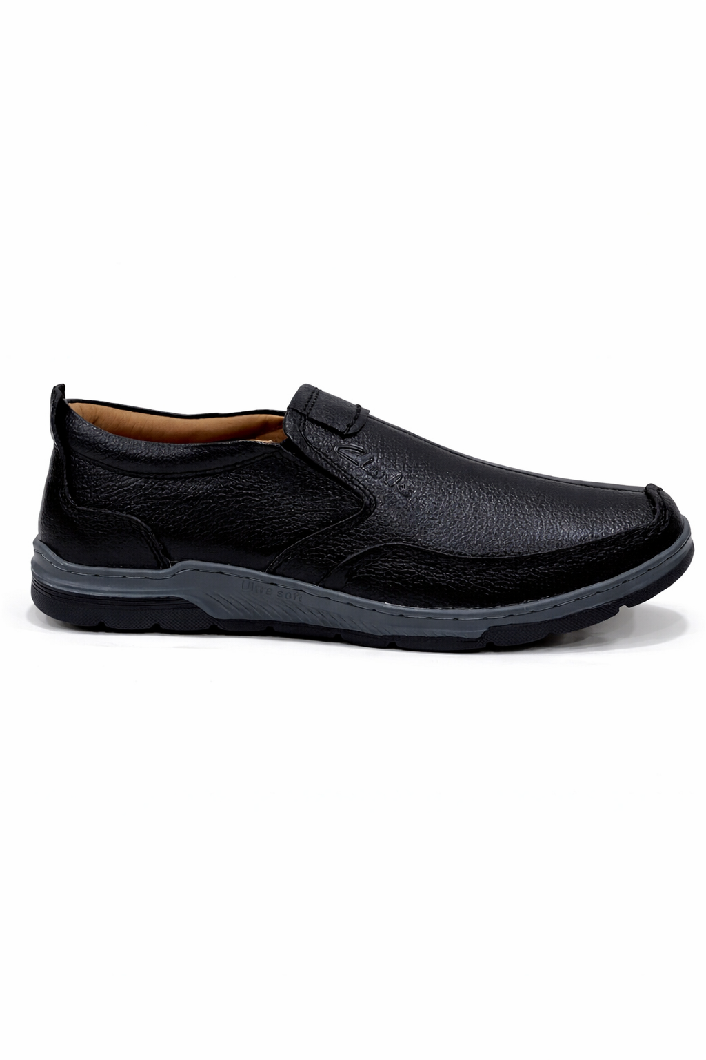 Cow Leather Formal Shoes (Design 2078) - Premium Comfort & Classic Style (Black)
