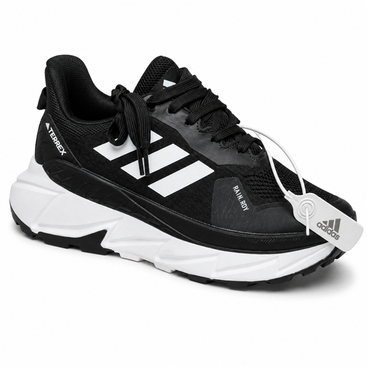 Terrex Premium Shoes – Trail & Running Sneakers (BLACK & WHITE)