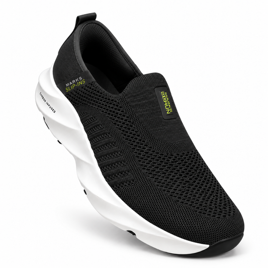 Marks Knit Slip-In Comfort Sneakers ( D.GREY )