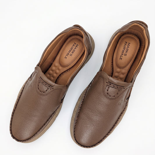 Premium Men’s Casual Shoes SOLES E-55 ( MUSTARD )