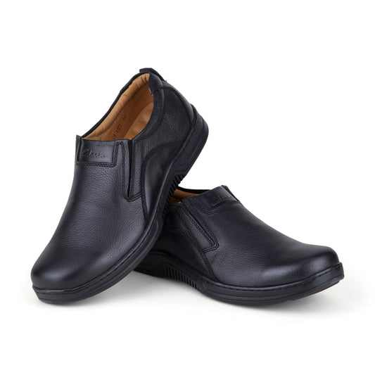 Premium Men’s Casual Shoes SOLES E-1375 ( BLACK )