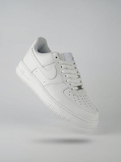 Nike Air Force 1 Premium Replica Shoes - All White Classic Sneakers