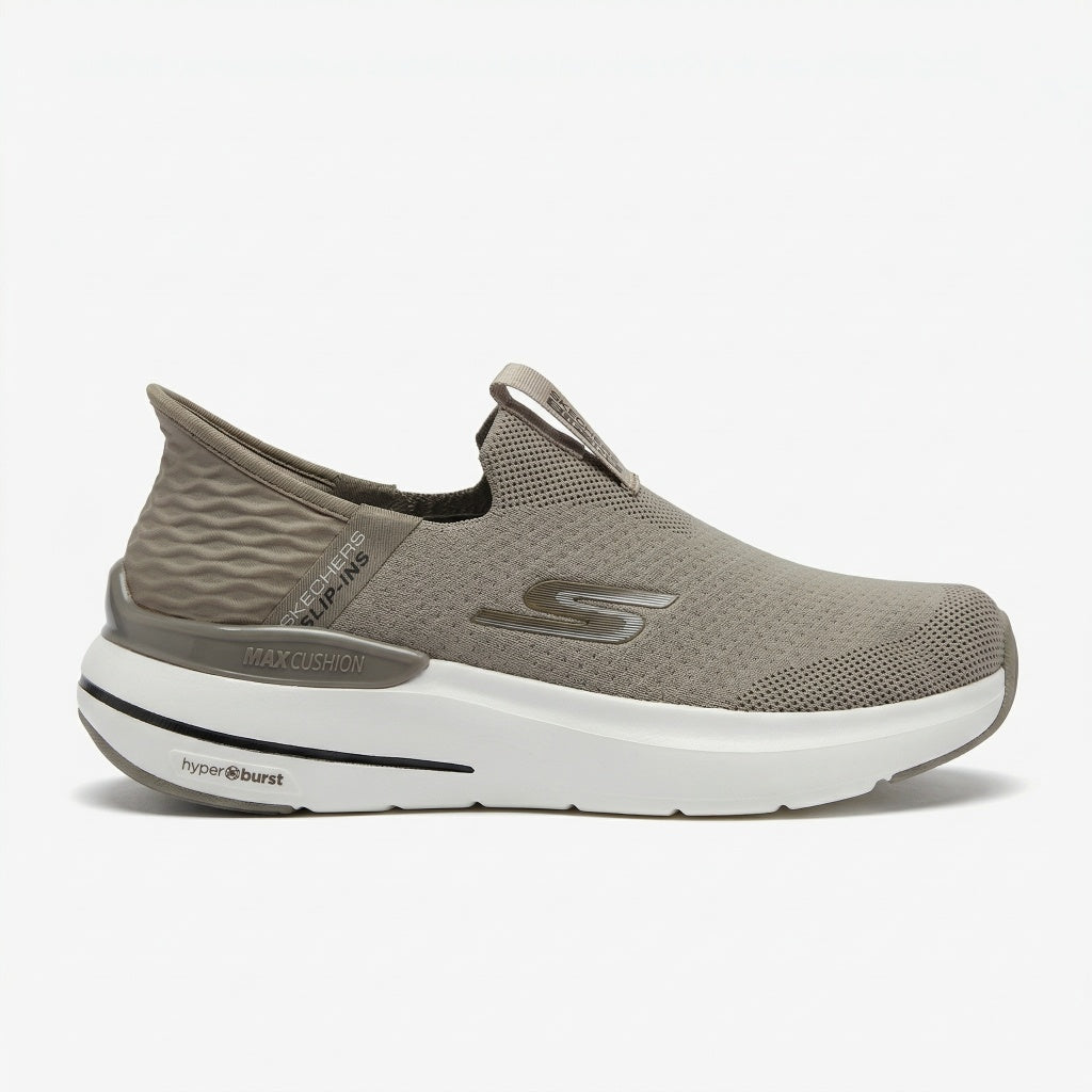 Skechers Performance Slip-Ins Premium Replica Shoes – Hands Free Comfort Sneakers (Khaki)