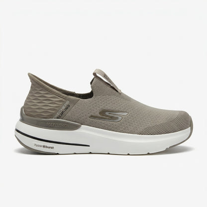 Skechers Performance Slip-Ins Premium Replica Shoes – Hands Free Comfort Sneakers (Khaki)