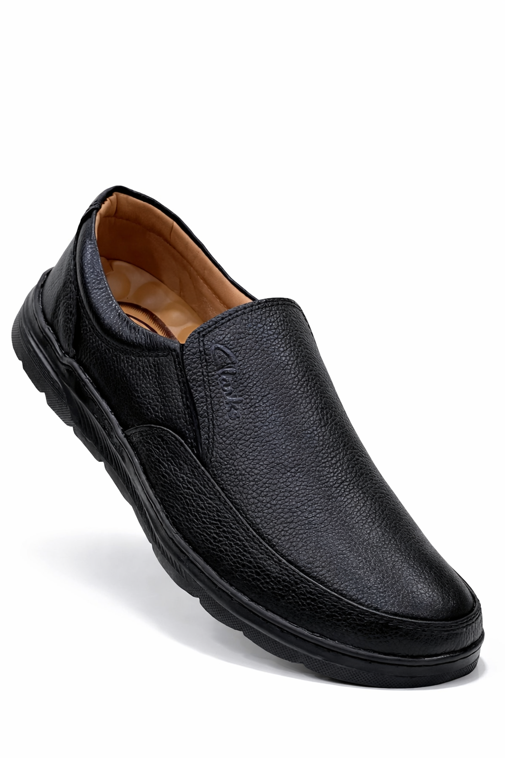 Ecco 2027 – 100% Cow Leather Premium Shoes (Black)