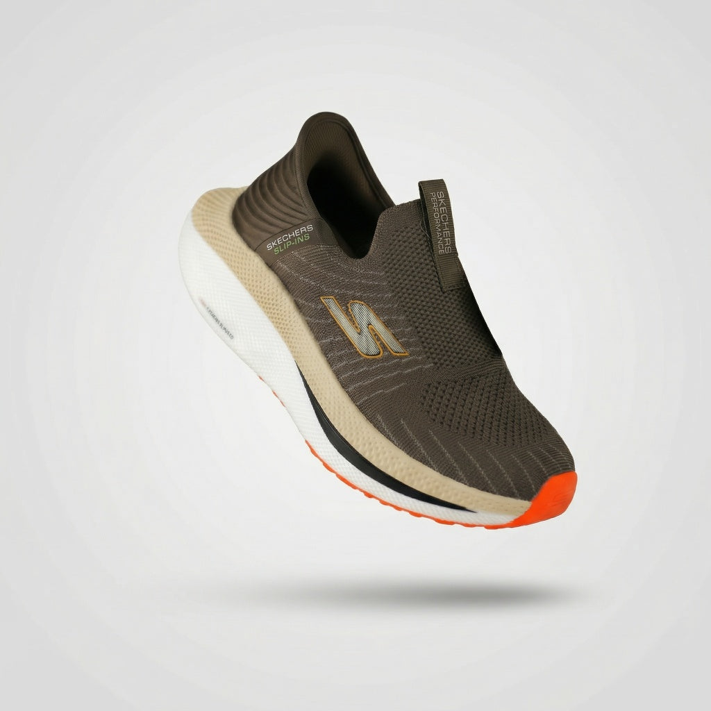Skechers Hyper Burst Pro – Hands Free Slip-ins Comfort Runner ( KHAKI )