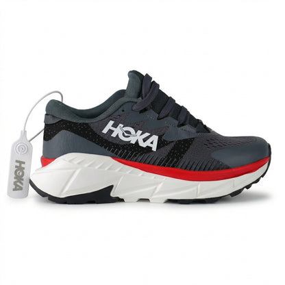 HOKA All Black Running Shoes with Black Cushion Sole (Sizes 41–45)