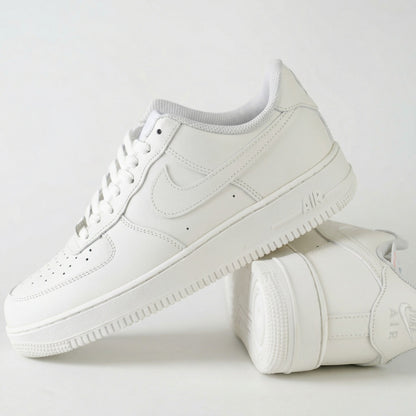 Nike Air Force 1 Premium Replica Shoes - All White Classic Sneakers