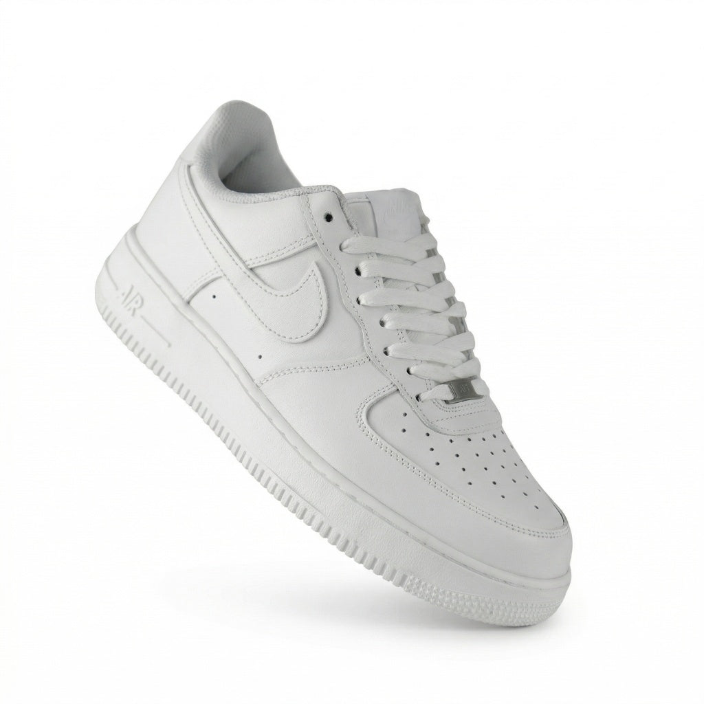 Nike Air Force 1 Premium Replica Shoes - All White Classic Sneakers