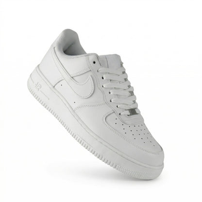 Nike Air Force 1 Premium Replica Shoes - All White Classic Sneakers