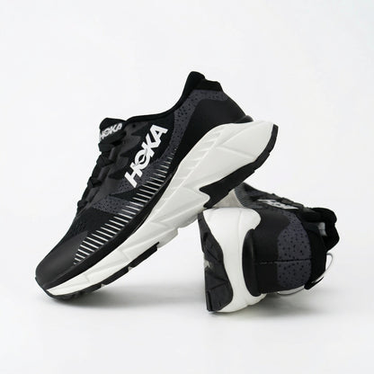 HOKA Black Running Shoes with White Cushion Sole (Sizes 41–45)