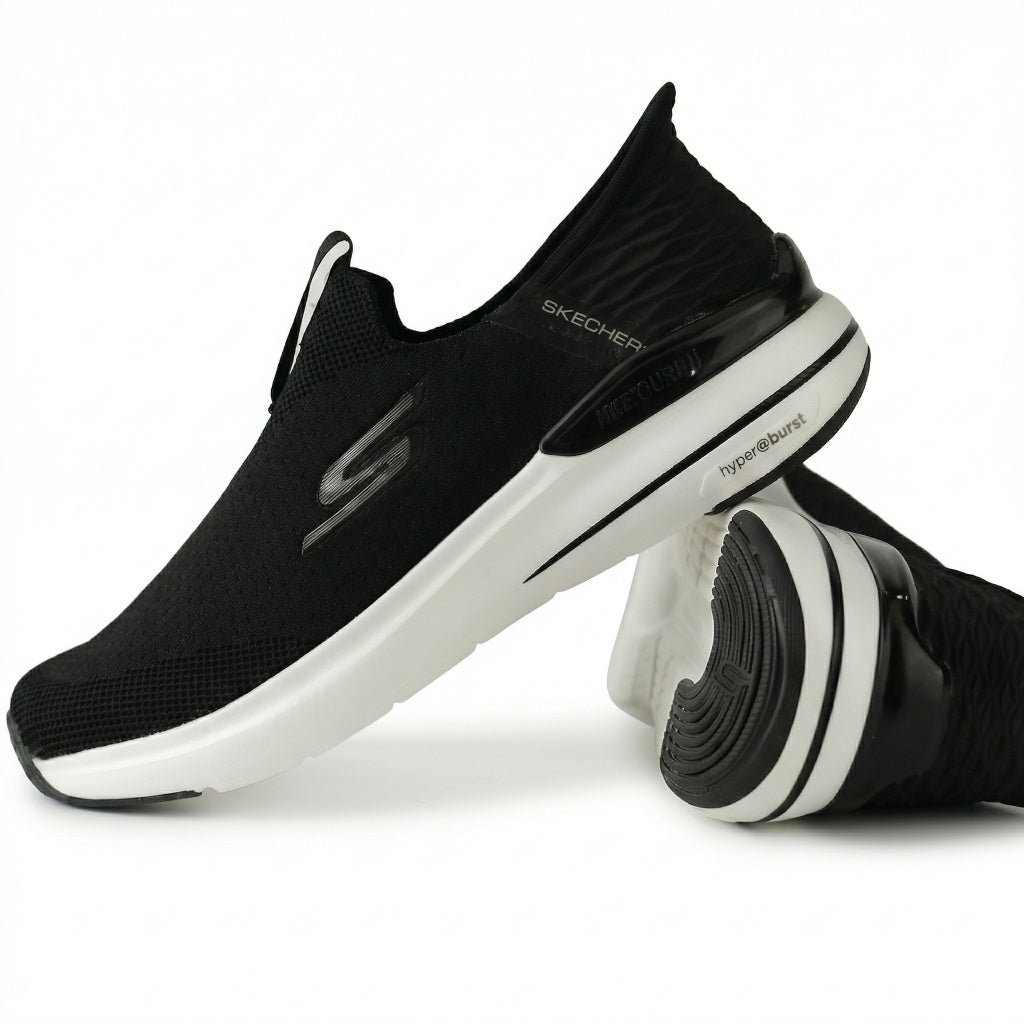 Skechers Performance Slip-Ins Premium Replica Shoes – Hands Free Comfort Sneakers (Black)