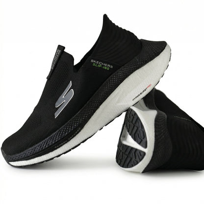 Skechers Hyper Burst Pro – Hands Free Slip-ins Comfort Runner ( BLACK )