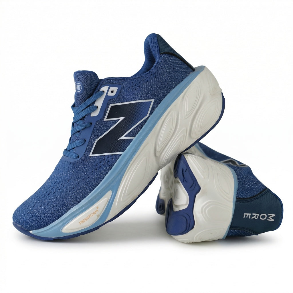 New Balance Fresh Foam Premium Replica Shoes - Ultra Comfort Running Sneakers (Blue)