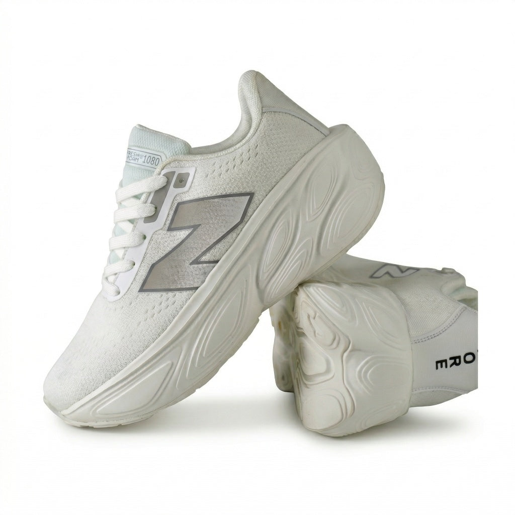 New Balance Fresh Foam Premium Replica Shoes - Ultra Comfort Running Sneakers (White)