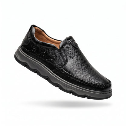 Premium Men’s Casual Shoes SOLES E-55 ( BLACK )