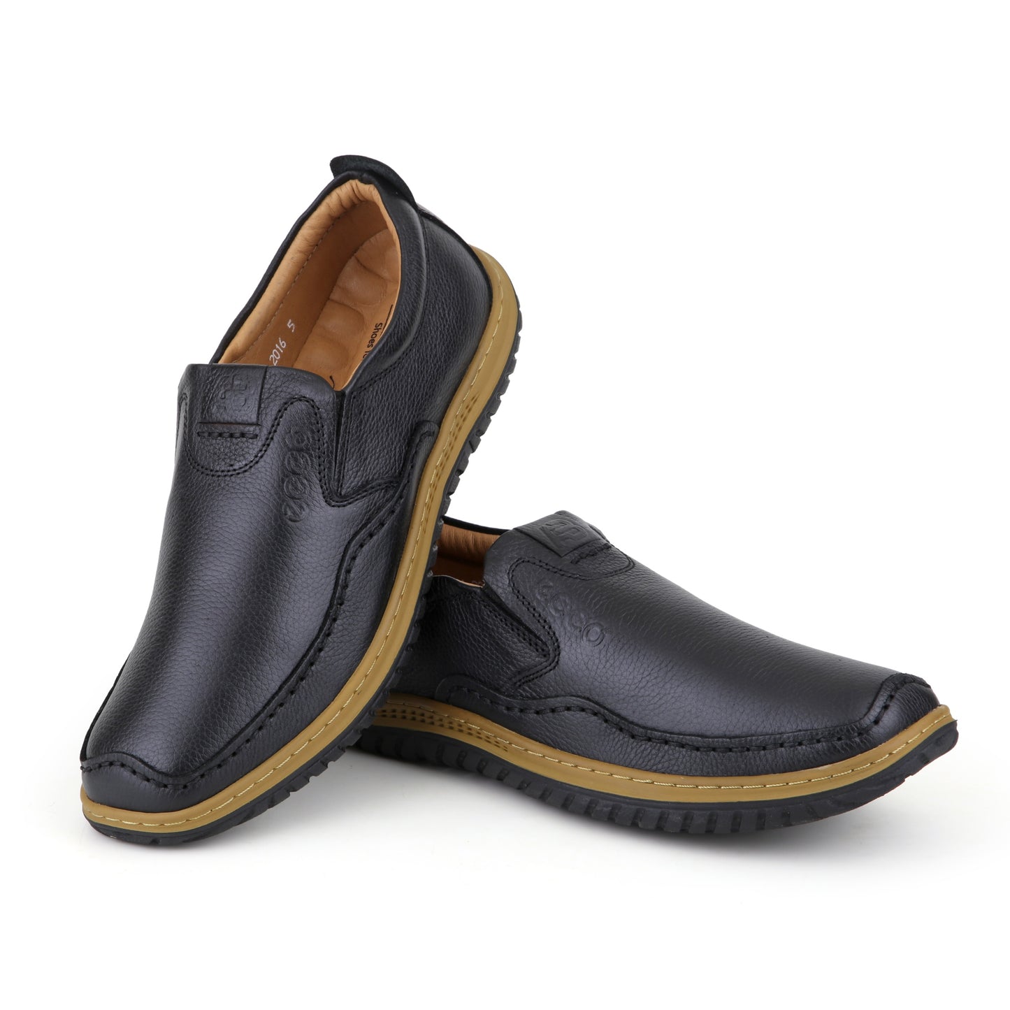 Premium Men’s Casual Shoes SOLES E-16 ( BLACK )