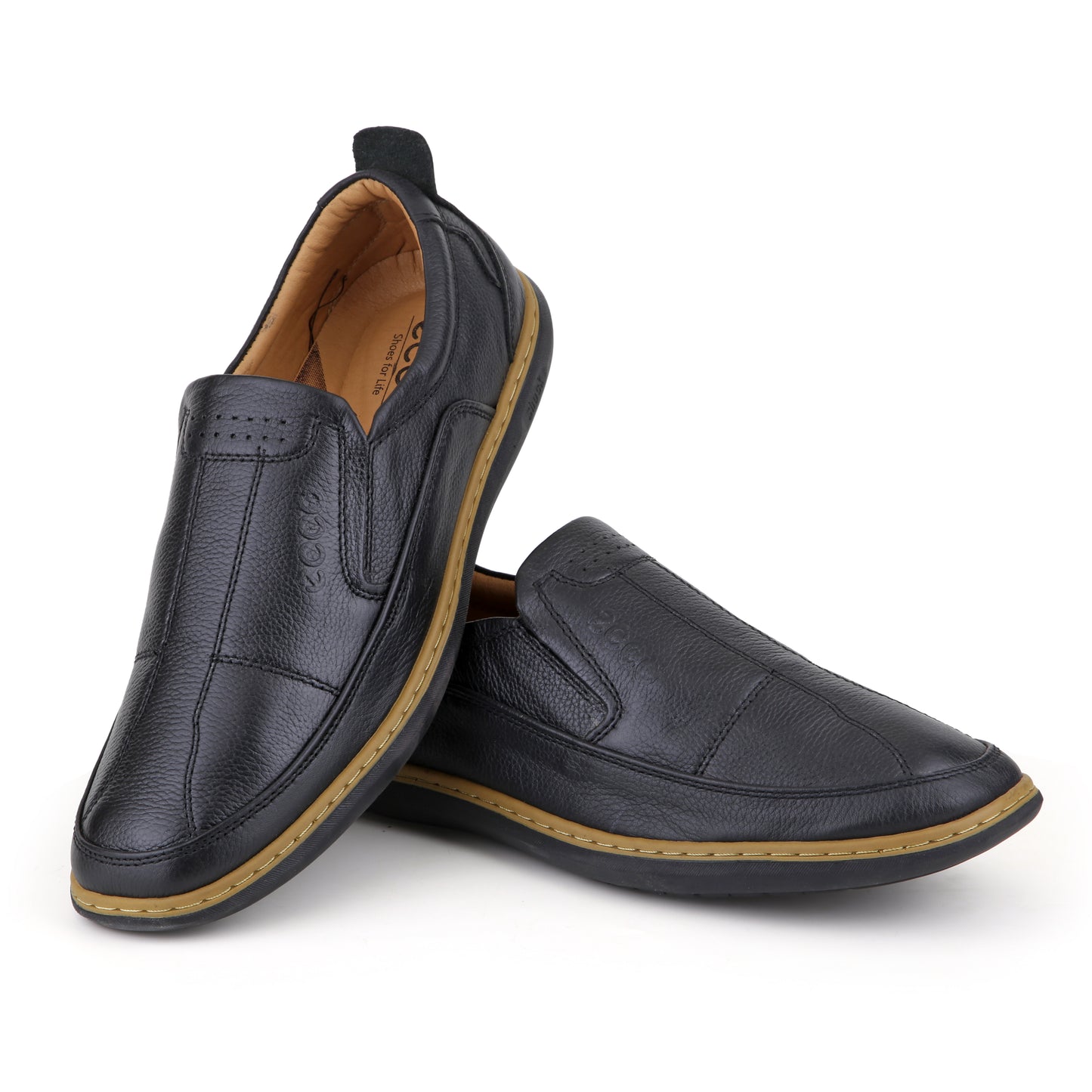 Premium Men’s Casual Shoes SOLES E-35 ( BLACK )
