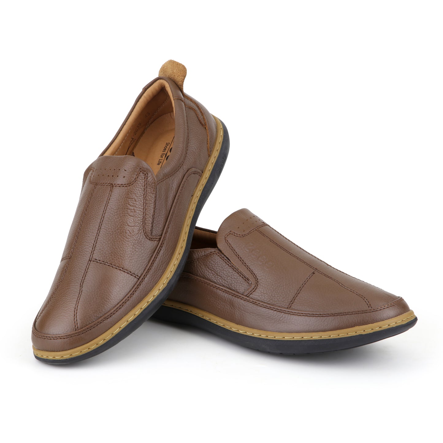 Premium Men’s Casual Shoes SOLES E-35 ( MUSTARD )
