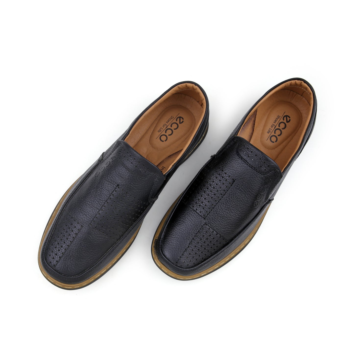 Premium Men’s Casual Shoes SOLES E-36 ( BLACK )
