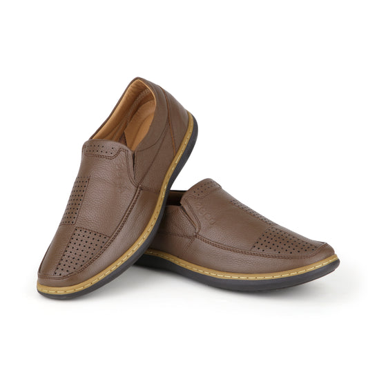 Premium Men’s Casual Shoes SOLES E-36 ( MUSTARD )