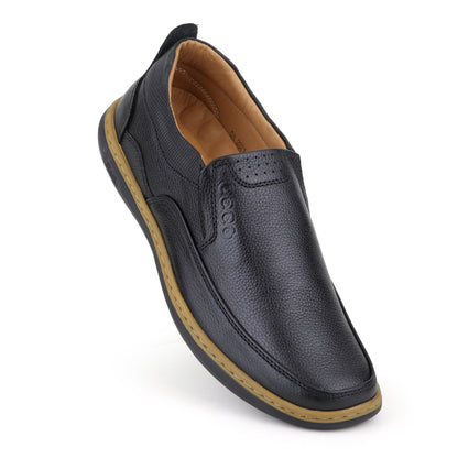 Premium Men’s Casual Shoes SOLES E-71 ( BLACK )
