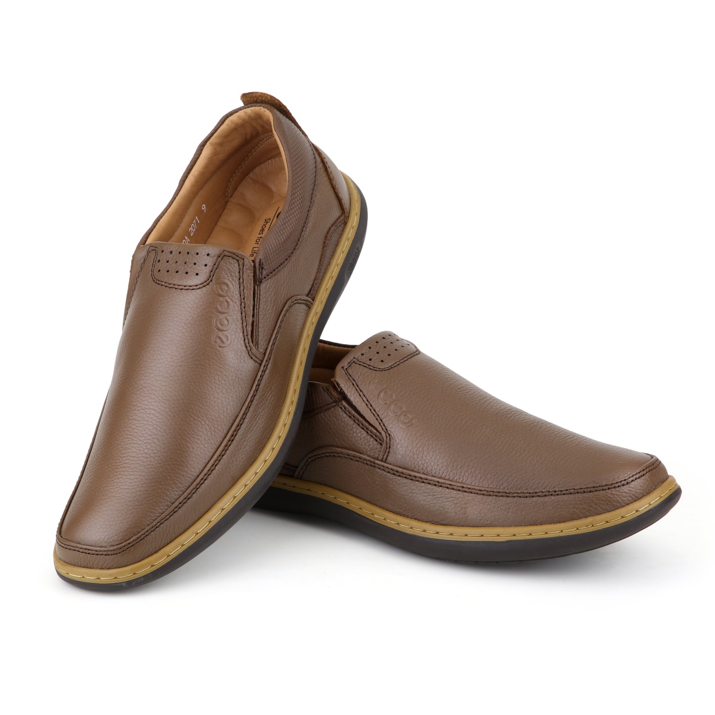 Premium Men’s Casual Shoes SOLES E-71 ( MUSTARD )