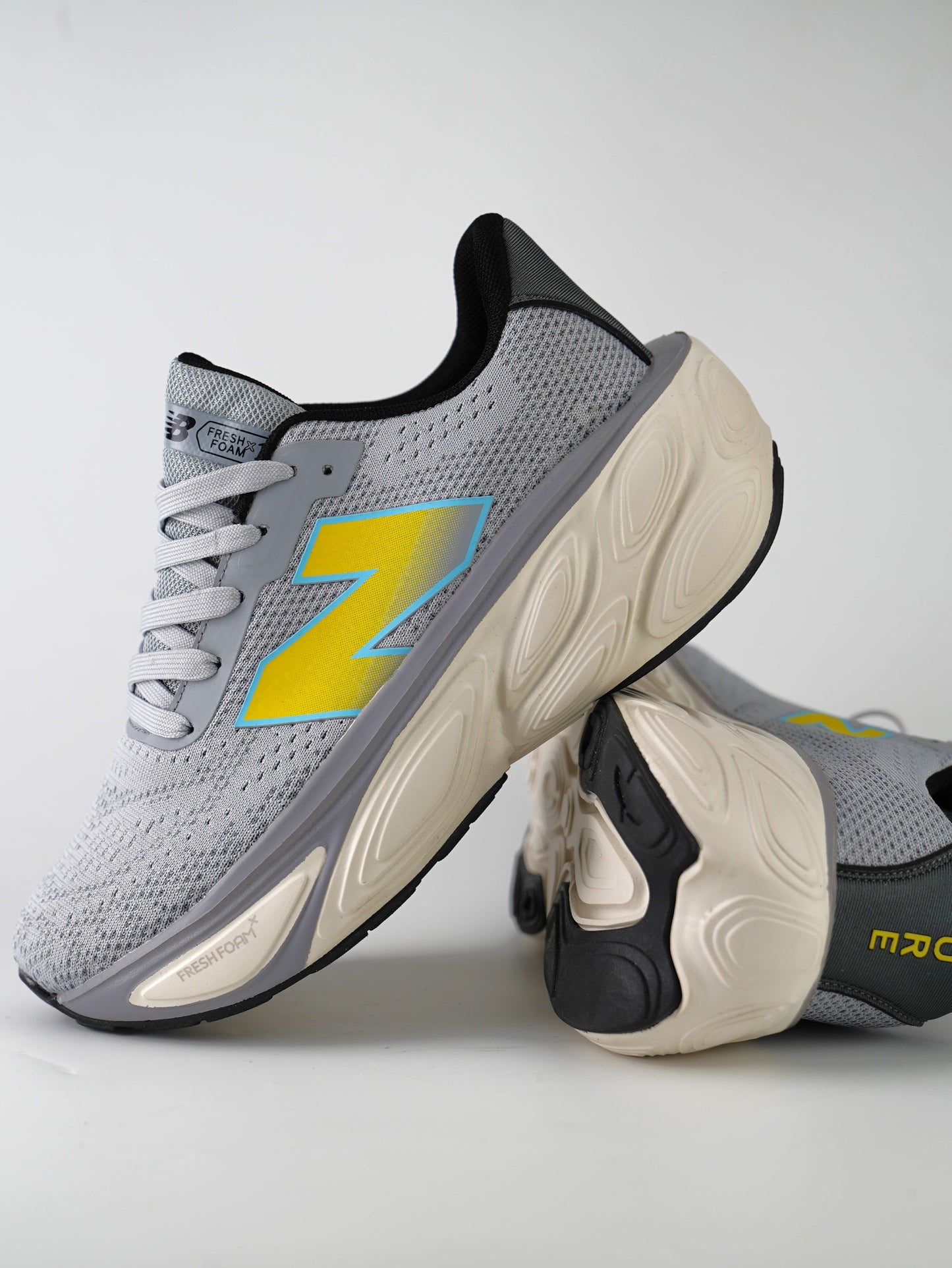 New Balance Fresh Foam Premium Replica Shoes - Ultra Comfort Running Sneakers (Grey)