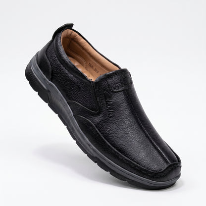 Soles 2078 Cow Leather Formal Shoes - Premium Comfort & Classic Style (Black)