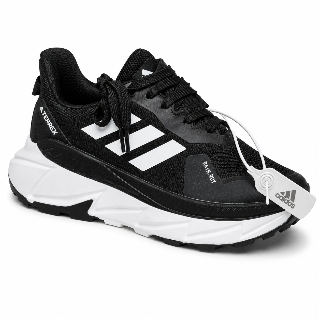 Terrex Premium Shoes – Trail & Running Sneakers (BLACK & WHITE)