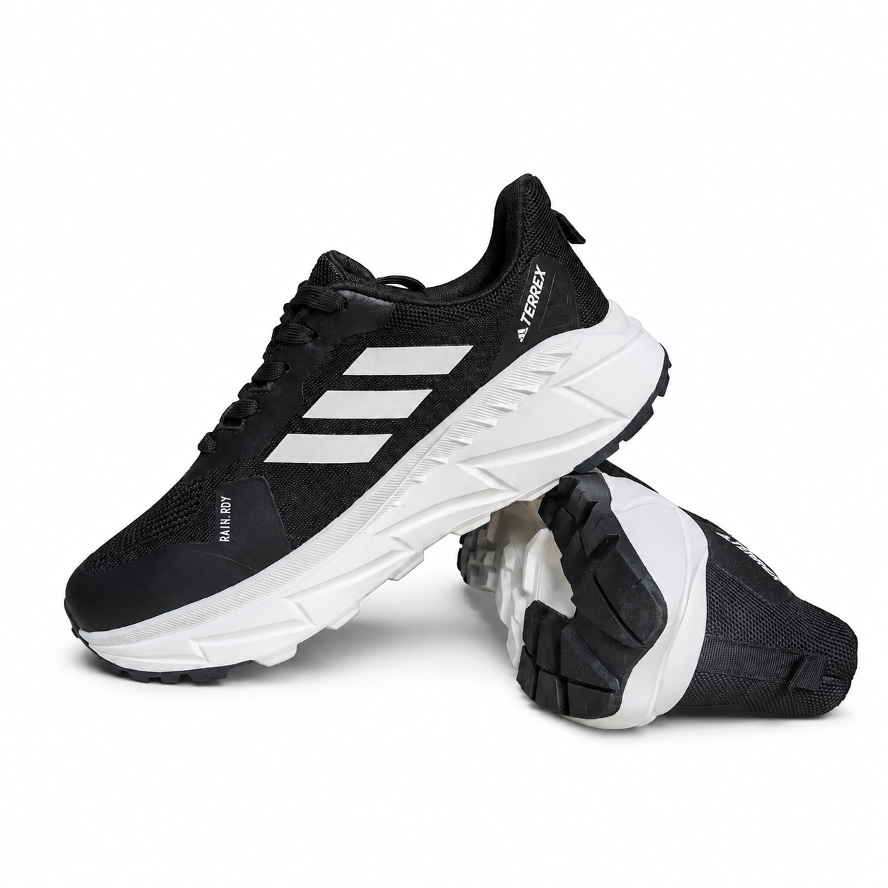 Terrex Premium Shoes – Trail & Running Sneakers (BLACK & WHITE)