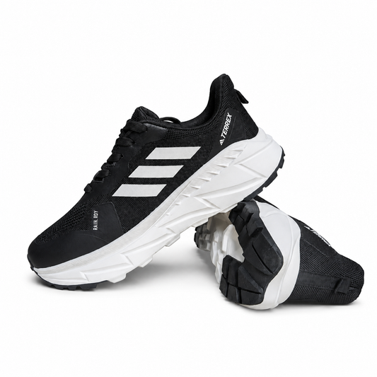 Terrex Premium Shoes – Trail & Running Sneakers (BLACK & WHITE)