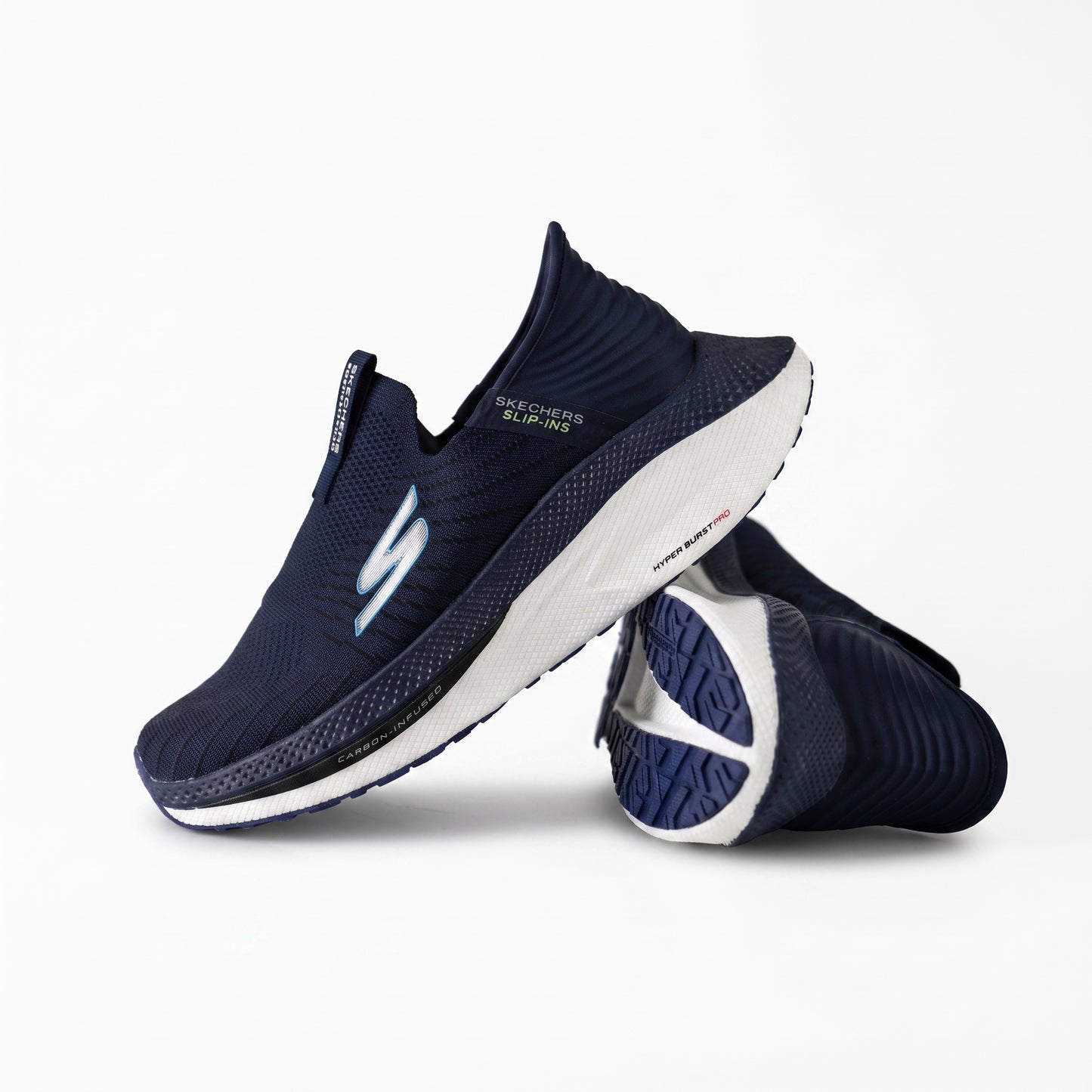 Skechers Hyper Burst Pro – Hands Free Slip-ins Comfort Runner ( BLUE )