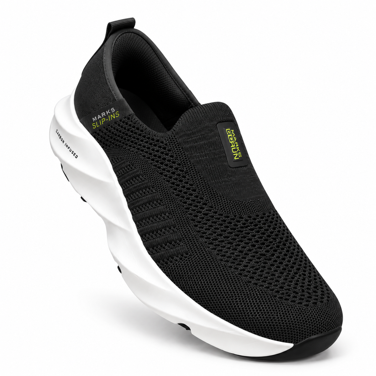 Marks Knit Slip-In Comfort Sneakers ( D.GREY )