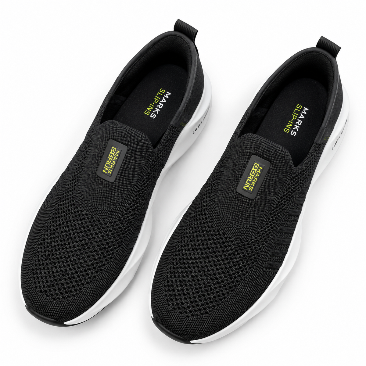 Marks Knit Slip-In Comfort Sneakers ( D.GREY )