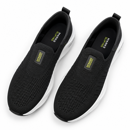 Marks Knit Slip-In Comfort Sneakers ( D.GREY )
