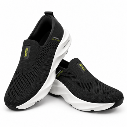Marks Knit Slip-In Comfort Sneakers ( D.GREY )