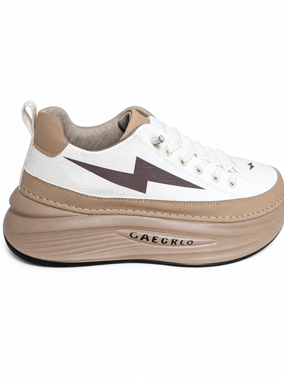 Gaegrlo Flash Unisex Premium Sneakers White