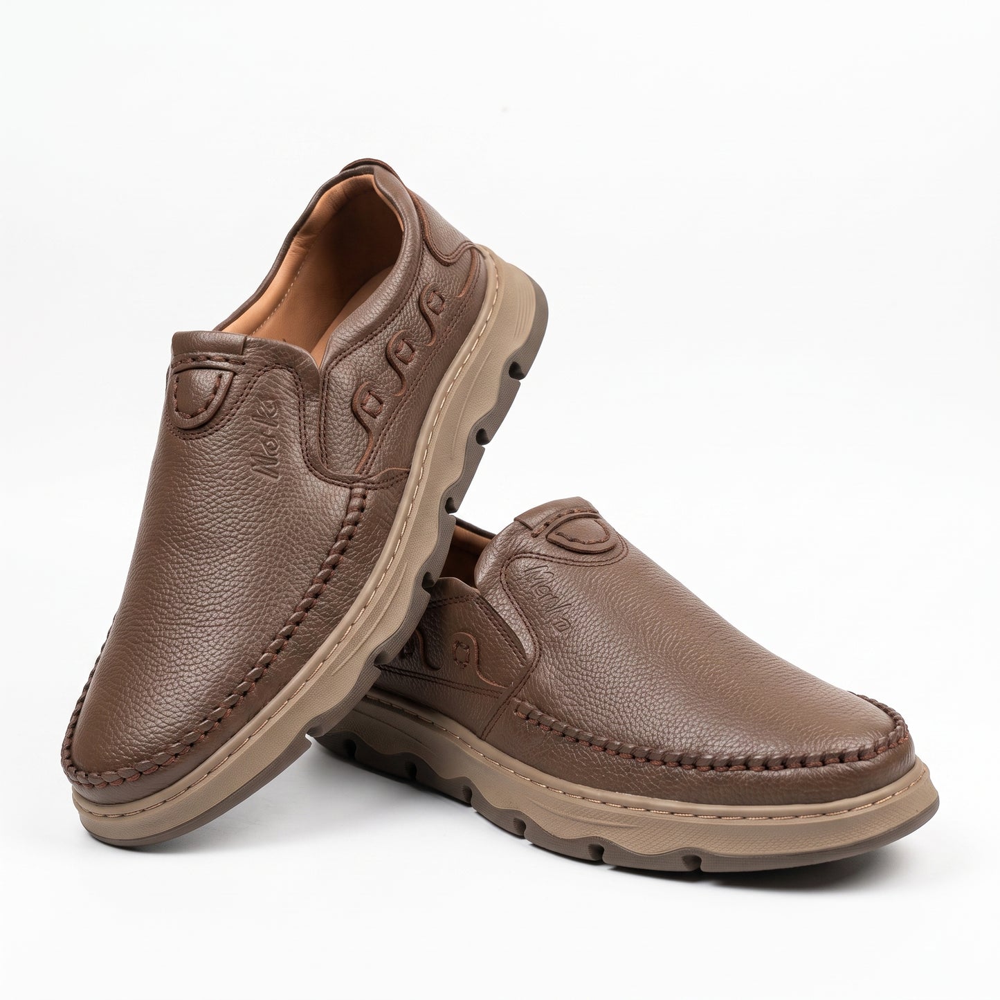 Premium Men’s Casual Shoes SOLES E-55 ( MUSTARD )
