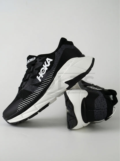 HOKA Black Running Shoes with White Cushion Sole (Sizes 41–45)