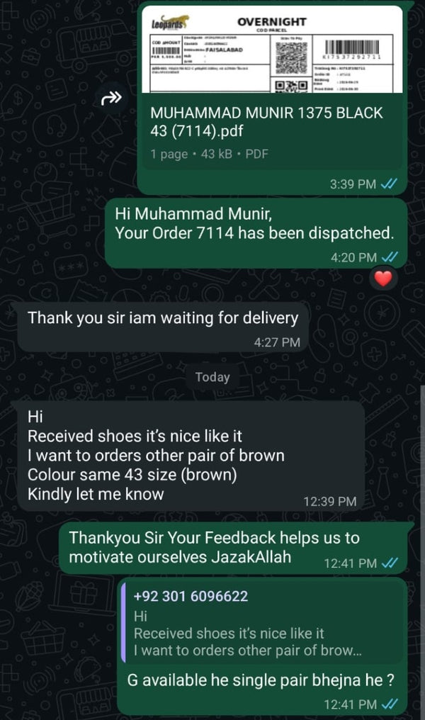 Customer Feedback