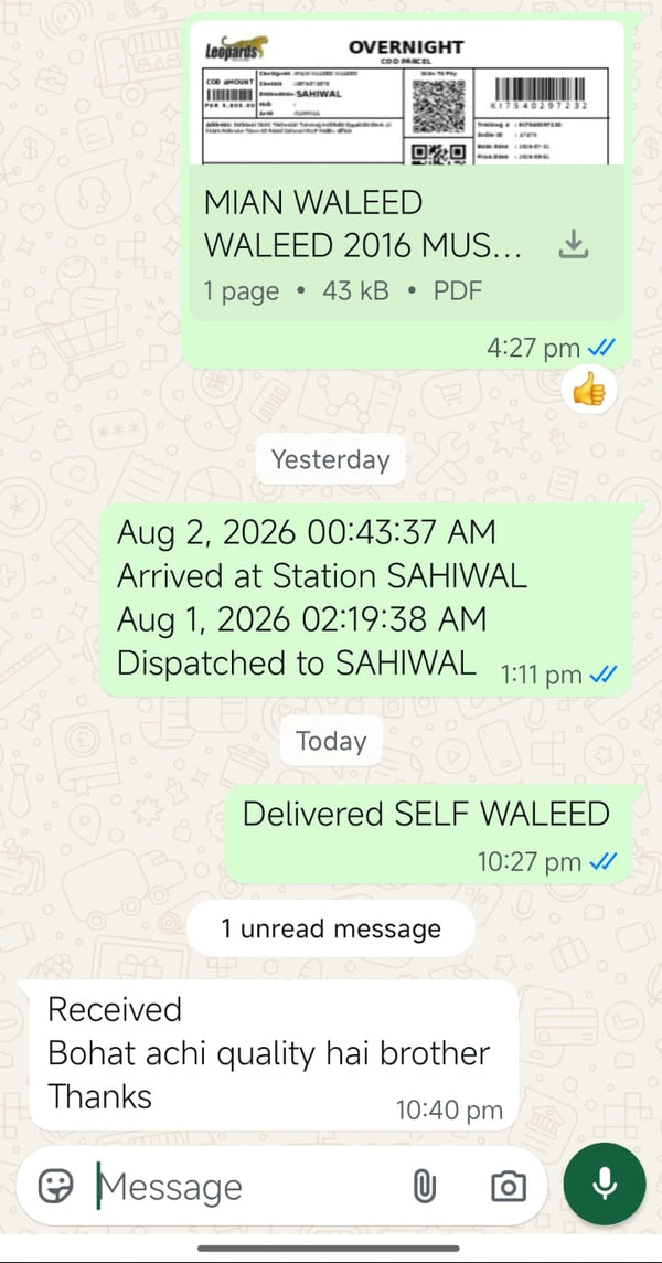 Customer Feedback