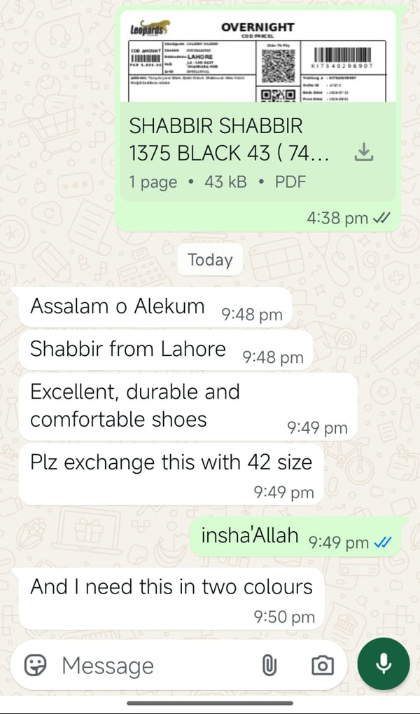 Customer Feedback