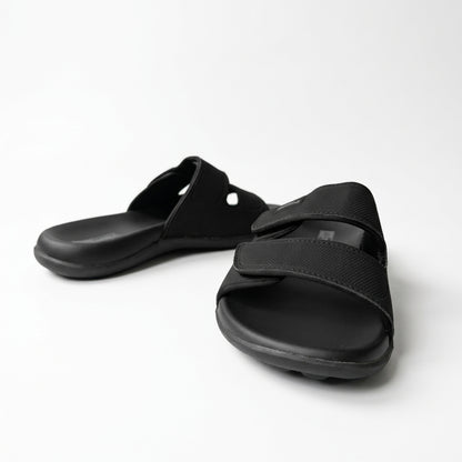 Men’s Premium Adjustable Comfort Sandals ( BLACK ) – MARKSFAIRWALE