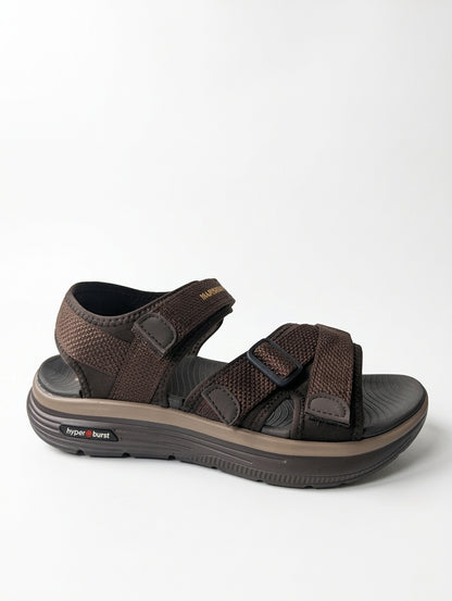 Men’s Premium Comfort Sandals ( Brown ) – Stylish, Adjustable & Durable